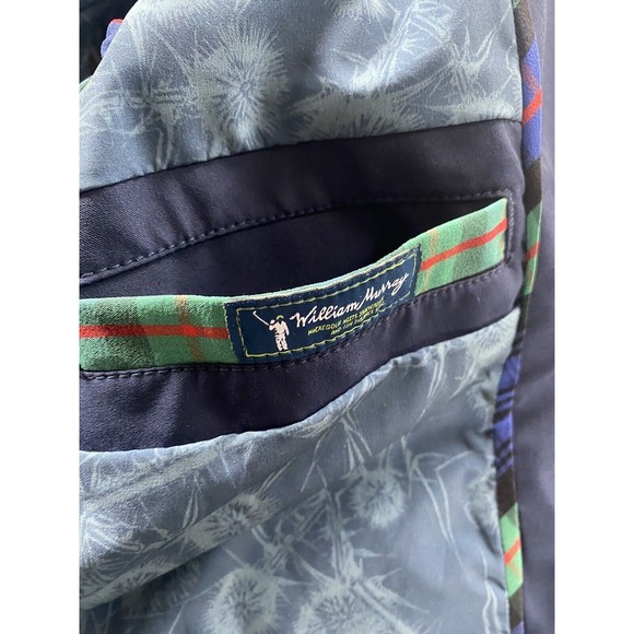 William Murray Golf Serious Business Blazer Performance Mens Small Blue NWOT - Picture 14 of 16